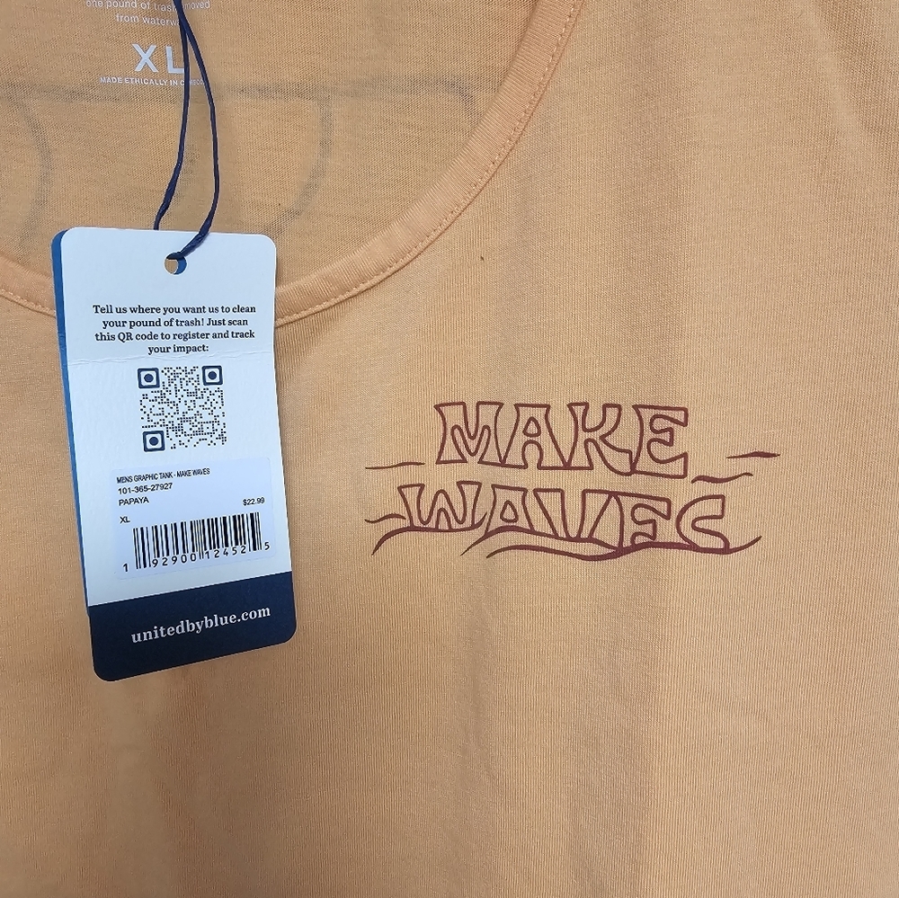 Nwt men's make waves tank - Picture 3 of 3